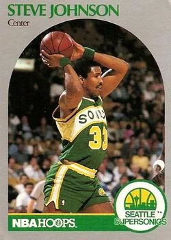 1990-91 Hoops Steve Johnson SP #278 card image