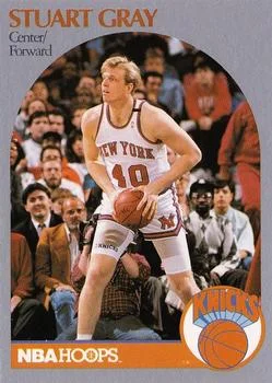 1990-91 Hoops Stuart Gray #204 card image