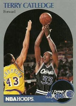 1990-91 Hoops Terry Catledge #216 card image