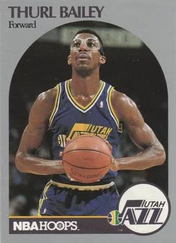 1990-91 Hoops Thurl Bailey #285 card image