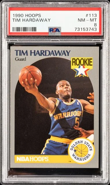 1990-91 Hoops Tim Hardaway #113 card image