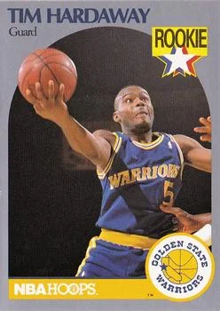 1990-91 Hoops Tim Hardaway RS #113 card image