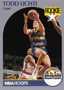 1990-91 Hoops Todd Lichti RS #98 card image