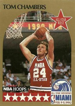 1990-91 Hoops Tom Chambers #15 card image