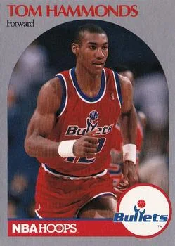 1990-91 Hoops Tom Hammonds #298a card image