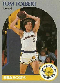1990-91 Hoops Tom Tolbert #121 card image