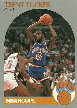 1990-91 Hoops Trent Tucker #208 card image