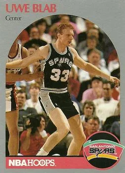 1990-91 Hoops Uwe Blab SP #264 card image