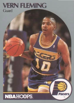 1990-91 Hoops Vern Fleming #133 card image