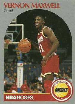 1990-91 Hoops Vernon Maxwell #126 card image