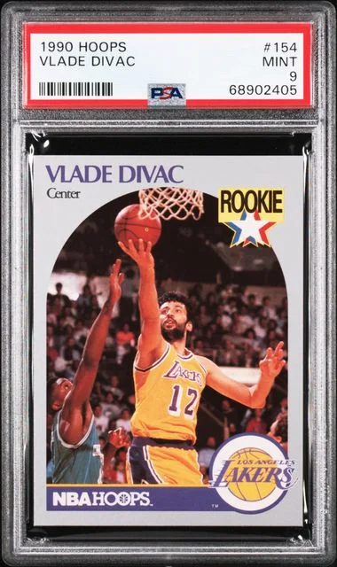 1990-91 Hoops Vlade Divac #154 card image