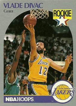 1990-91 Hoops Vlade Divac RS #154 card image