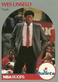 1990-91 Hoops Wes Unseld CO #331 card image