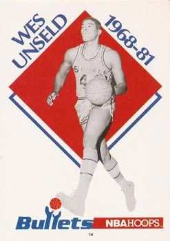 1990-91 Hoops Wes Unseld CO #344 card image