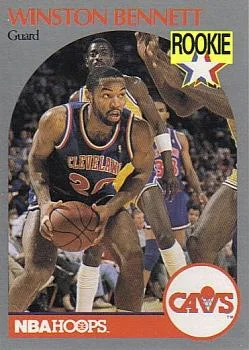 1990-91 Hoops Winston Bennett RS #70 card image