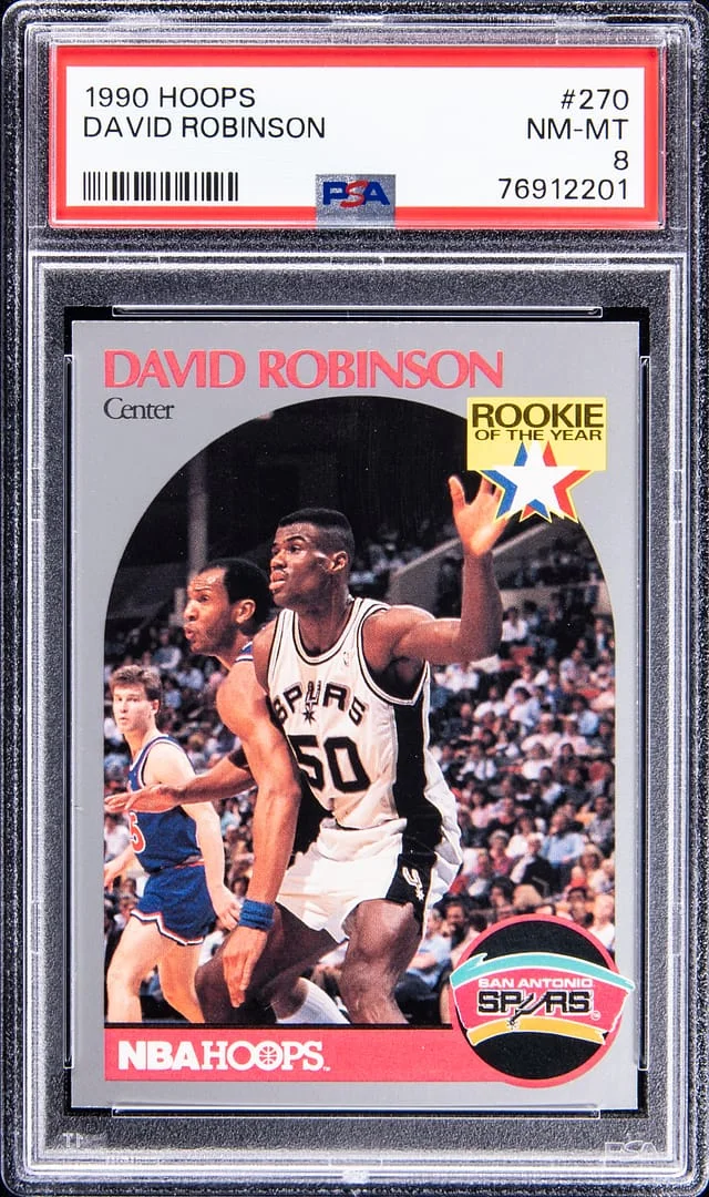 1990-91 NBA Hoops David Robinson #270 card image