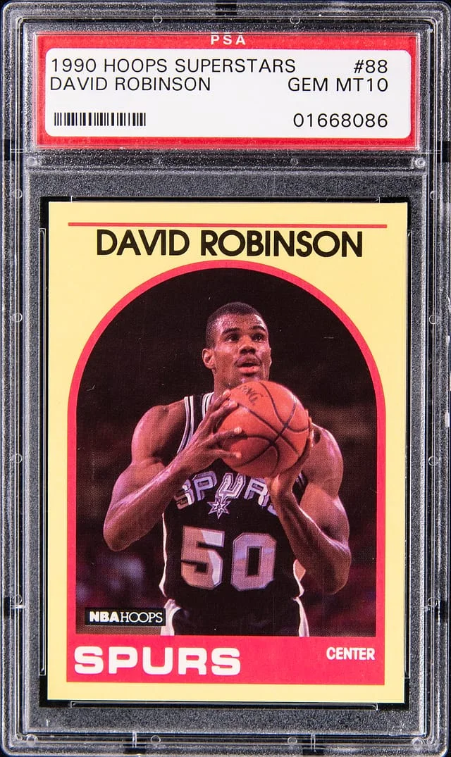 1990-91 NBA Hoops David Robinson Superstars #88 card image