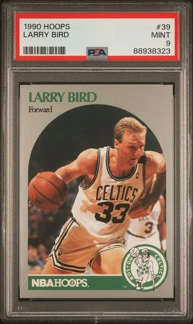 1990-91 Panini Hoops Larry Bird #39 card image