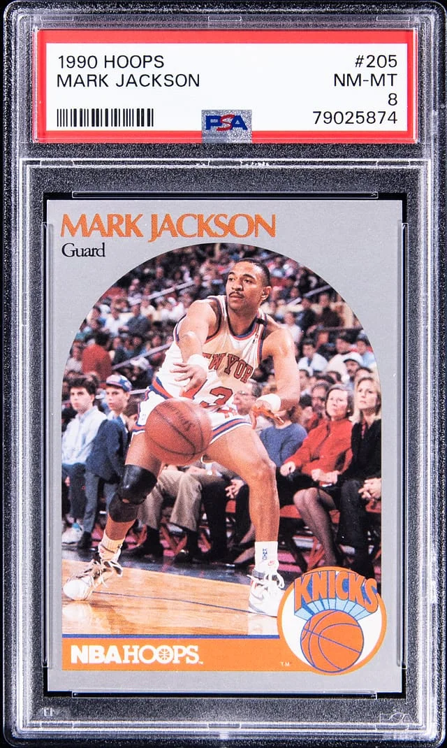 1990-91 Panini Hoops Mark Jackson #205 card image