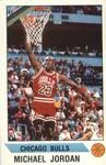 1990-91 Panini Stickers Michael Jordan #91 card image