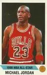 1990-91 Panini Stickers Michael Jordan #G card image