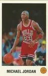 1990-91 Panini Stickers Michael Jordan #K card image