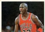1990-91 Panini Stickers (Spanish) Michael Jordan #205 card image