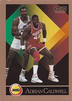 1990-91 SkyBox Adrian Caldwell #106 card image