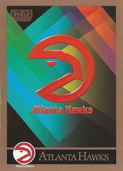 1990-91 SkyBox Atlanta Hawks Logo/Checklist #328 card image