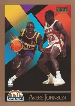 1990-91 SkyBox Avery Johnson #380 card image