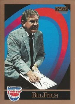 1990-91 SkyBox Bill Fitch Head Coach #317 card image