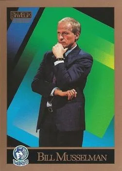 1990-91 SkyBox Bill Musselman Head Coach #316 card image