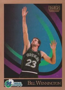1990-91 SkyBox Bill Wennington SP #68 card image