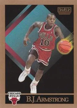 1990-91 SkyBox B.J. Armstrong #37 card image