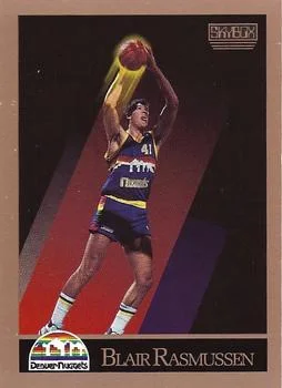 1990-91 SkyBox Blair Rasmussen #80 card image