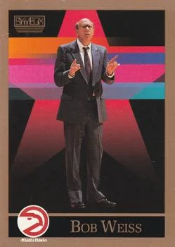 1990-91 SkyBox Bob Weiss Head Coach #301 card image