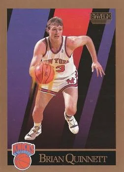 1990-91 SkyBox Brian Quinnett #192 card image