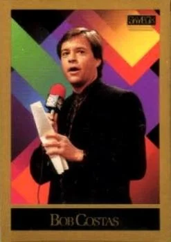 1990-91 SkyBox Bob Costas [Broadcasters] Broadcasters #NNO card image