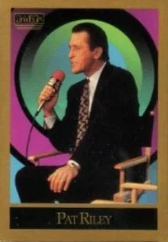 1990-91 SkyBox Pat Riley [Broadcasters] Broadcasters #NNO card image