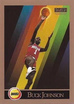1990-91 SkyBox Buck Johnson #108 card image