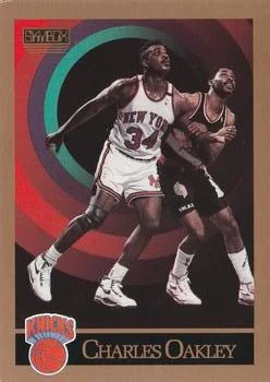 1990-91 SkyBox Charles Oakley #191 card image
