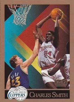 1990-91 SkyBox Charles Smith #132 card image