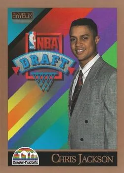 1990-91 SkyBox Chris Jackson Draft Picks #357 card image