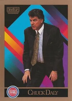 1990-91 SkyBox Chuck Daly Head Coach #308 card image