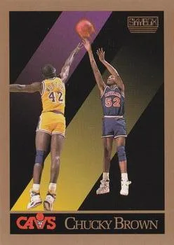 1990-91 SkyBox Chucky Brown #49 card image