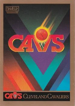 1990-91 SkyBox Cleveland Cavaliers Logo/Checklist #332 card image