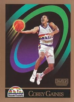 1990-91 SkyBox Corey Gaines #379 card image