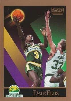 1990-91 SkyBox Dale Ellis #266 card image