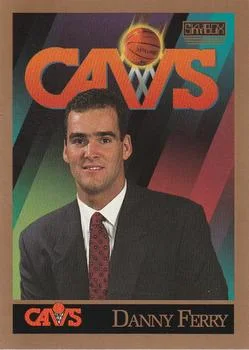 1990-91 SkyBox Danny Ferry #300 card image