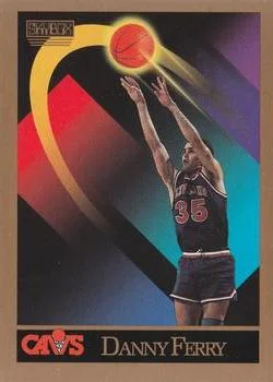 1990-91 SkyBox Danny Ferry #374 card image